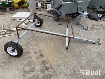 Homemade trailer for 1,000-litre IBC tank