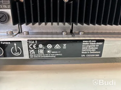 Thermal Analysis System TGA 2, Mettler-Toledo