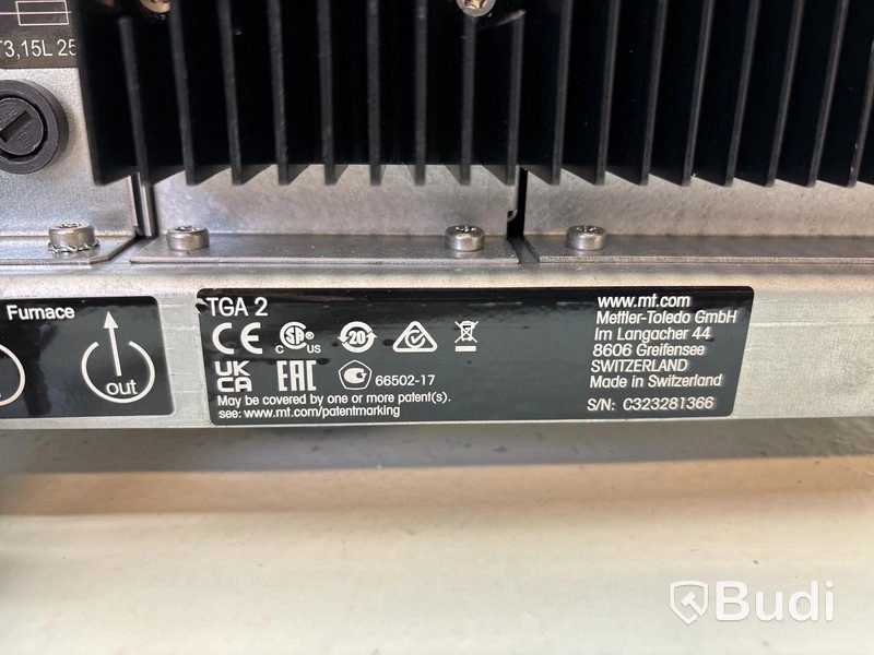 Thermal Analysis System TGA 2 och Minichiller Huber, Ministat 230-MT Mettler-Toledo