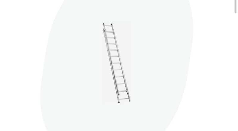 UTSKJUTSSTEGE SKEPPSHULTSTEGEN YS-430 I-PROFIL, ALUMINIUM