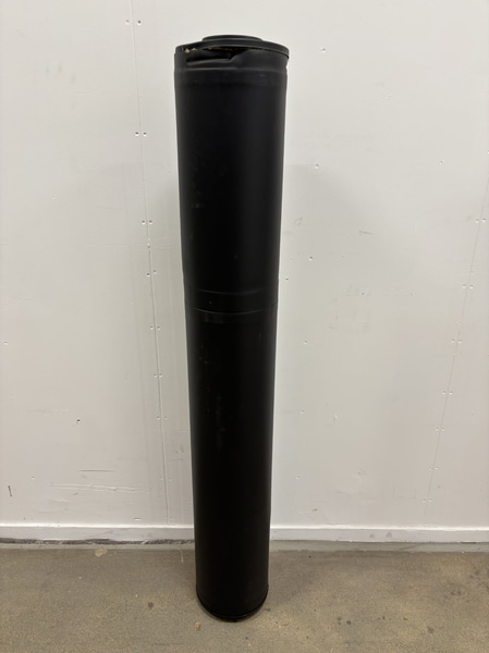 STÅLSKORSTEN HARVIA SVART 1500 MM WHP1500M