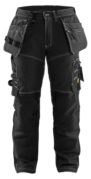 MIDJEBYXA BLK 1790-1370 SVART, HANTVERK STRETCH D104