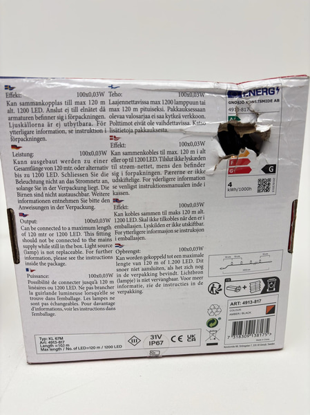 (NEW) 2 PCS. STRING LIGHTS, KONSTSMIDE, DIFFERENT MODELS