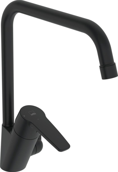 (NEW) ORAS SWEA KITCHEN FAUCET WITH SHUTOFF, MATTE BLACK, ENERGY CLASS B