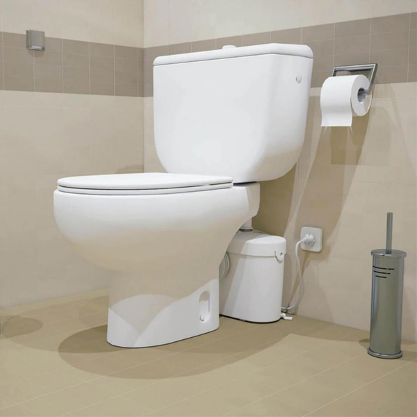 (NEW) SANIACCESS1 FOR WC, MACERATOR PUMP FOR WC WITH P-TRAP