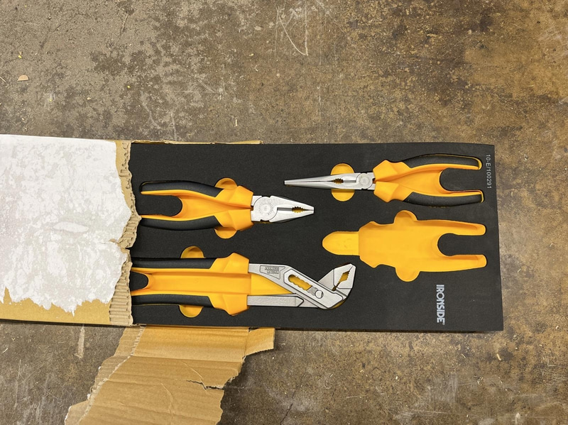 (NEW) IRONSIDE PLIERS SET 100291