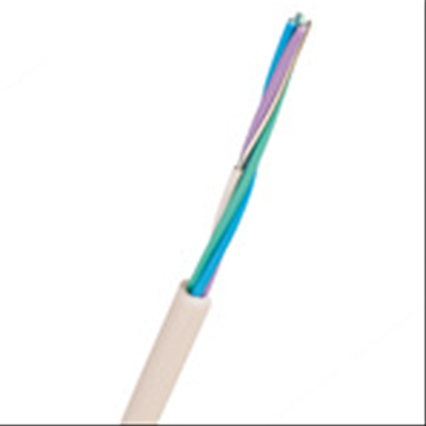 (NEW) TELECOM CABLE EQQXB EASY 1X4X0.5 WHITE R100 (*2) -802-02
