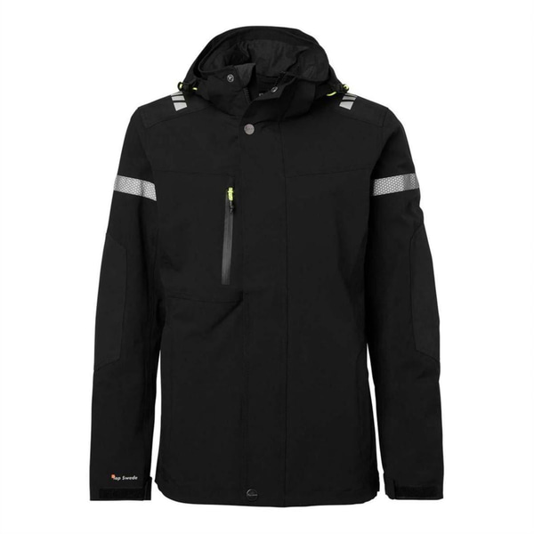 (NEW) TOPSWEDE 381 SHELL JACKET, BLACK, WOMEN'S L