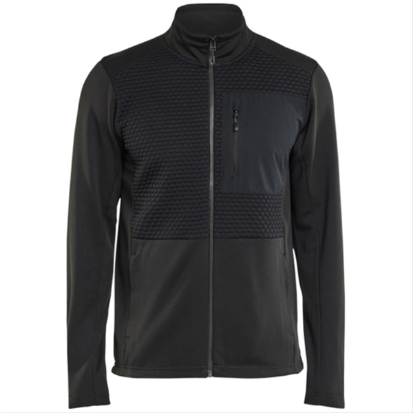 (NEW) BLÅKLÄDER BLACK HOODIE, FULL-ZIP, SIZE L