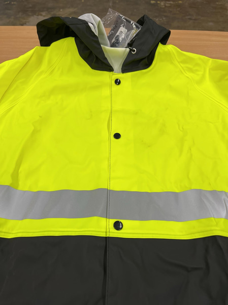 REGNJACKA ABEKO 020016 SITEX, GUL\/MARIN VARSEL KL 3 STL. XL