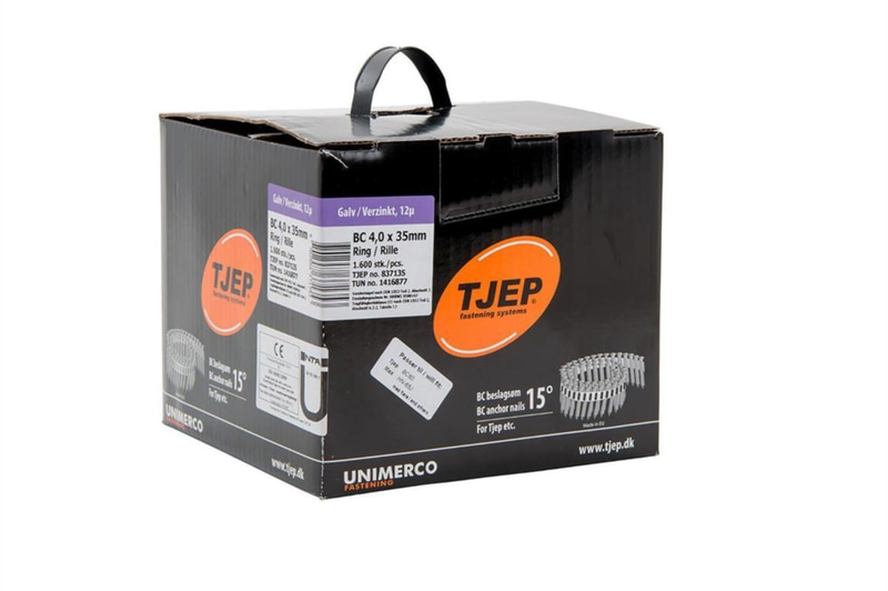 ANKARSPIK TJEP 15GR FZB, BC 40\/35 1600\/FRP