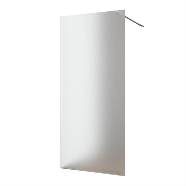 DUSCHVÄGG VIVO RAK, A-COLLECTION DUSCHVÄGG VIVO RAK FAST 90 A-COLL, KROM/FROSTGLAS