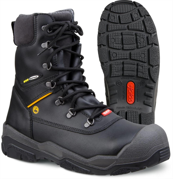 (NEW) JALAS 1878 OFFROAD SAFETY BOOT, S3, BLACK, LINED, SIZE 38