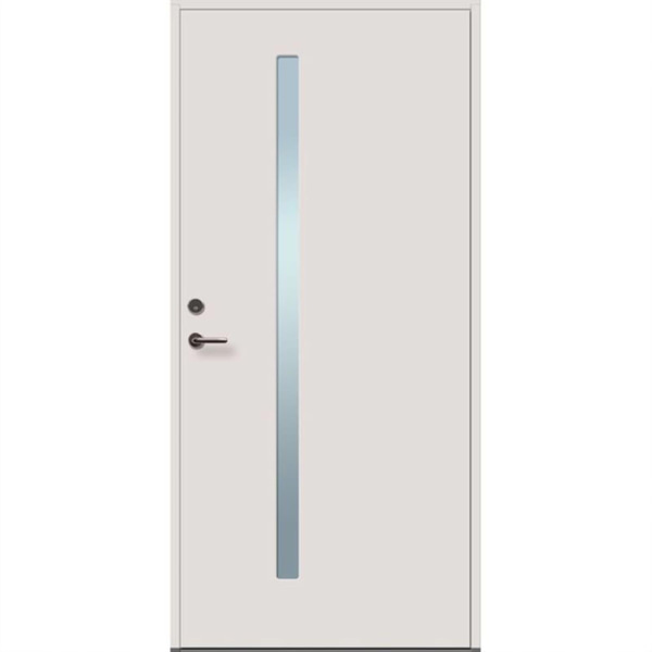 YTTERDÖRR SOLID ELEMENTS FUNKIS M1 10X21 HÖGER VIT