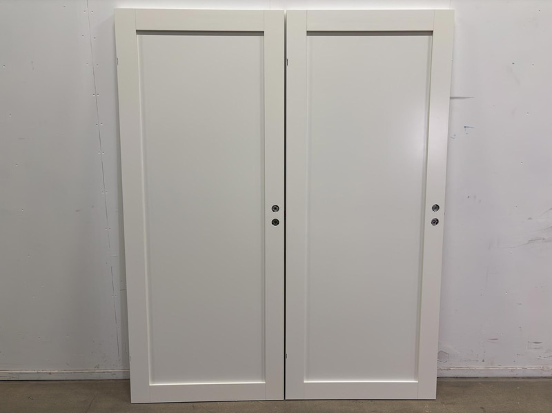 2 INTERIOR DOORS SOLID ELEMENTS TREND KVADRAT 1-PANEL 9X21