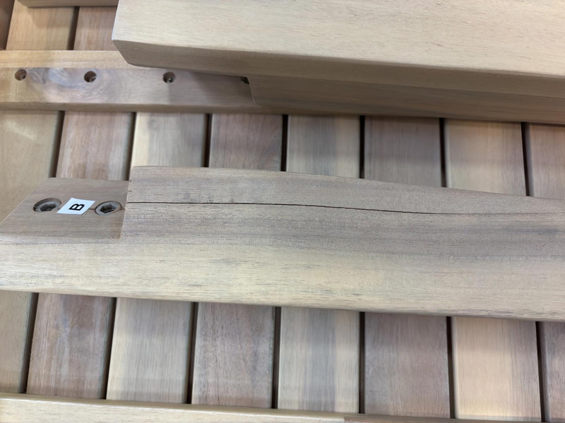 (NEW) SUNFUN INGMARSÖ DINING TABLE, NATURAL ACACIA
