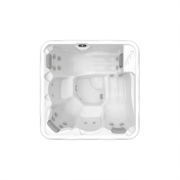 (NEW) WELLIS CALLISTO HOT TUB 5-SEATER 20 JETS ICE WHITE+COVER LIFTER