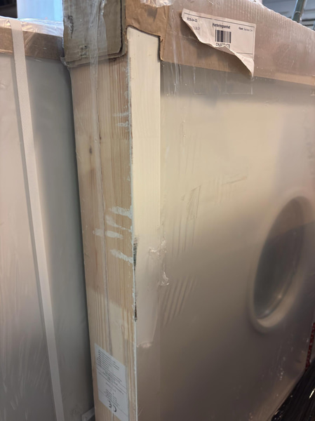 YTTERDÖRR SOLID ELEMENTS SÄLEN 10X21 VÄNSTER VIT