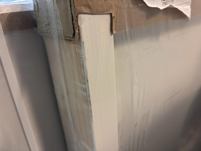 YTTERDÖRR SOLID ELEMENTS SÄLEN 10X21 VÄNSTER VIT