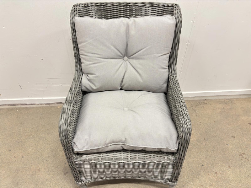 Outdoor armchair