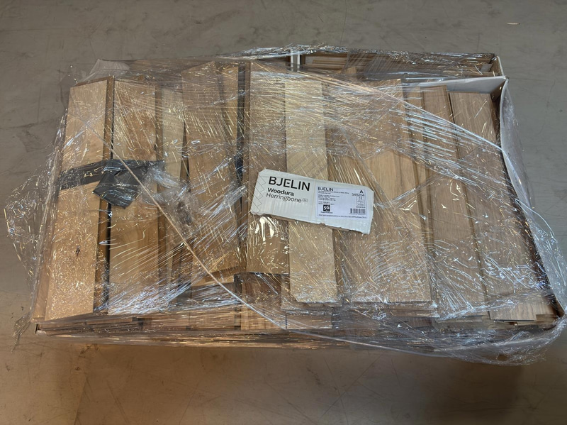 (NEW) Wood Flooring Bjelin Woodura Herringbone ERVALLA