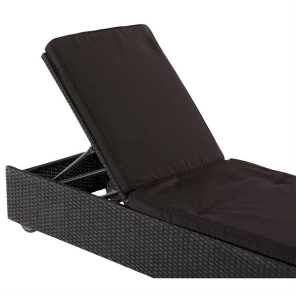 (NEW) SUN LOUNGER SUNFUN VASSE BLACK