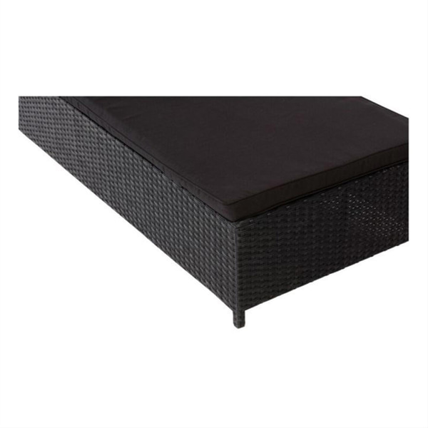 (NEW) SUN LOUNGER SUNFUN VASSE BLACK