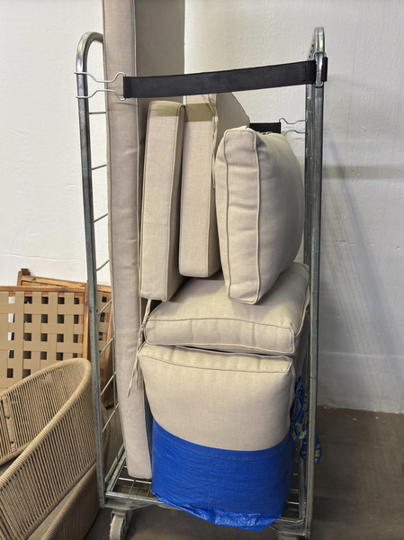 (NEW) SUNFUN HÄRNÖSAND 3-SEAT SOFA SET, NATURAL ACACIA