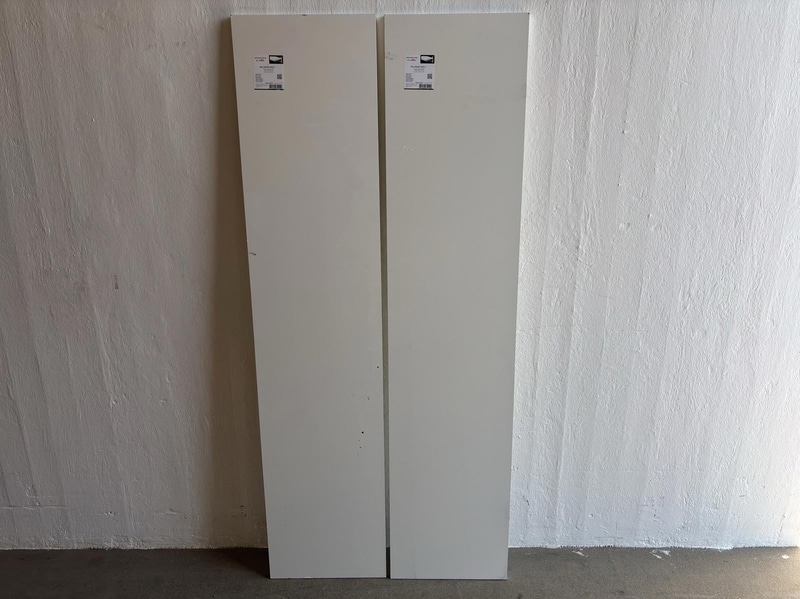 (NEW) 2 PCS. ELFA MELAMINE SHELVES 1800X400X19MM