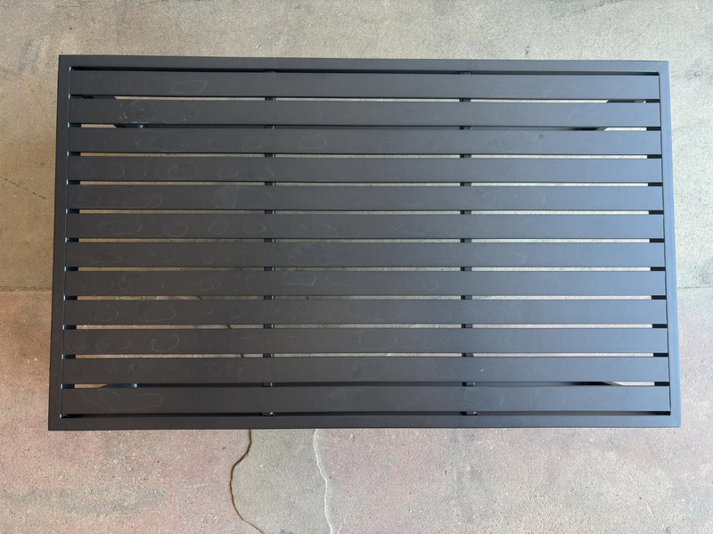 2 sofas incl. coffee table, Sensum Skepparholmen, black