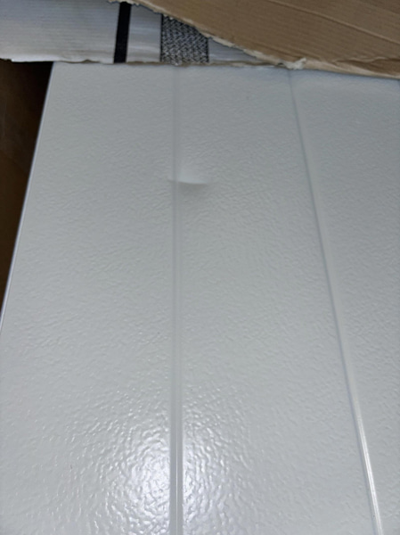 (NEW) GARAGE DOOR HÖRMANN ISOMATIC 2375X2000X40MM WHITE
