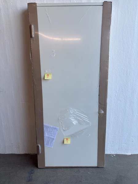 Ytterdörr Solid elements, Ribe 9x20 vit, Vänster