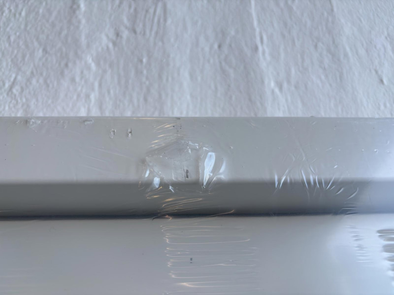 Ytterdörr Solid elements, Ribe 9x20 vit, Vänster