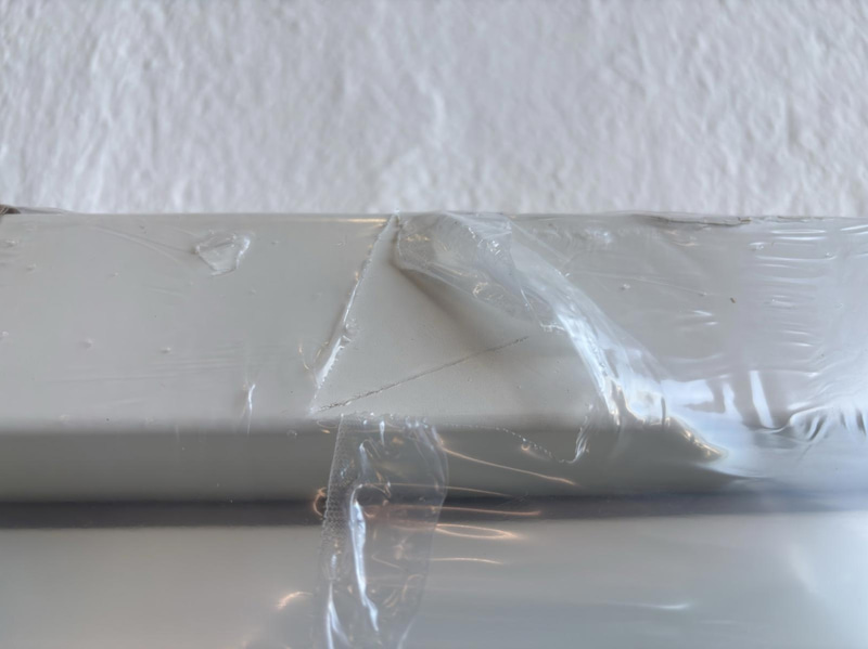 Ytterdörr Solid elements, Ribe 9x20 vit, Vänster