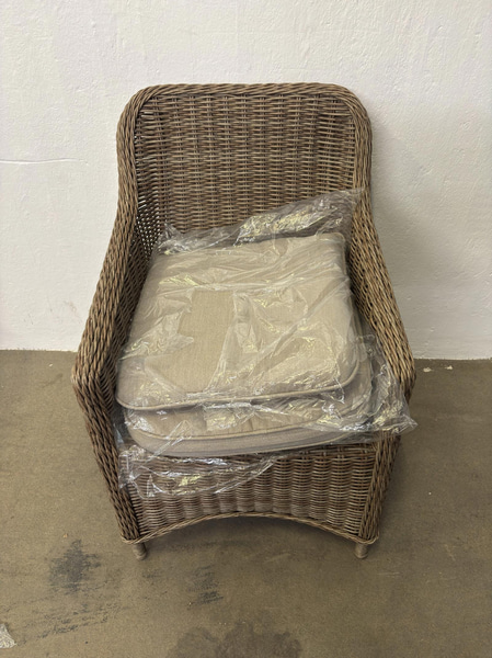 (NEW) 2 Sunfun Armchairs, Natural