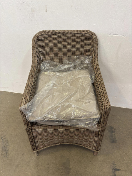 (NEW) 2 Sunfun Armchairs, Natural