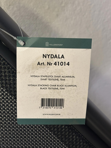 3 st. Stolar Hillerstorp Nydala
