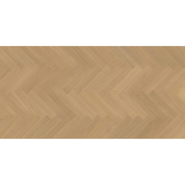 (NEW) 10 packs of Lignum herringbone parquet, Oak Caridea, total approx. 4.523 m²