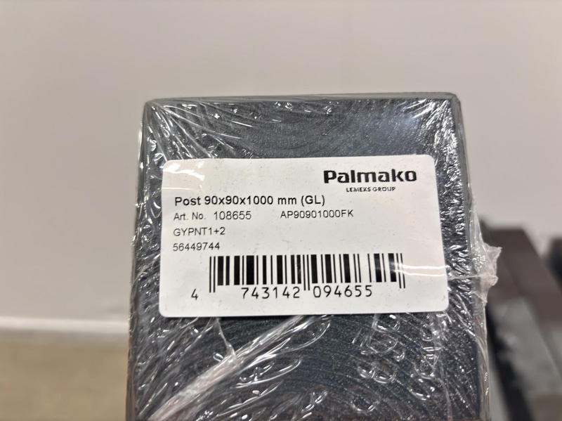 Parti med Stolpar Palmako, limträ 90x90x1000mm