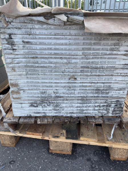 (NEW) Lot of Fortessa Montorfano paving slabs, light grey, 60x120 cm, total approx. 43.2 m²
