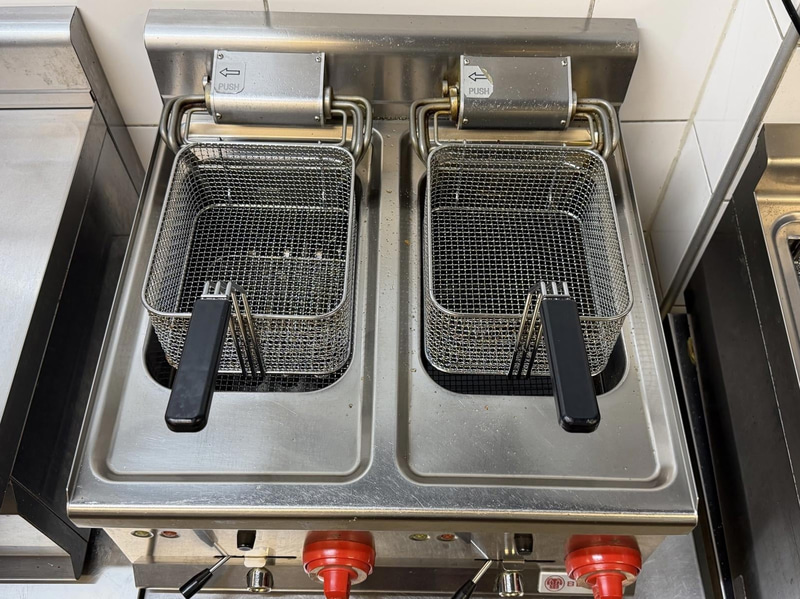 Fritös Berto's E6F10-6B, 12 kW, 3-fas