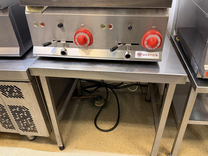 Fritös Berto's E6F10-6B, 12 kW, 3-fas