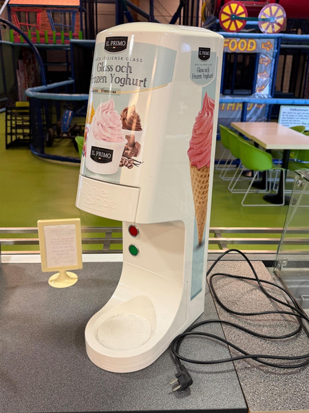 Ice Cream Machine, IL Primo, One Shot OS8 EURO