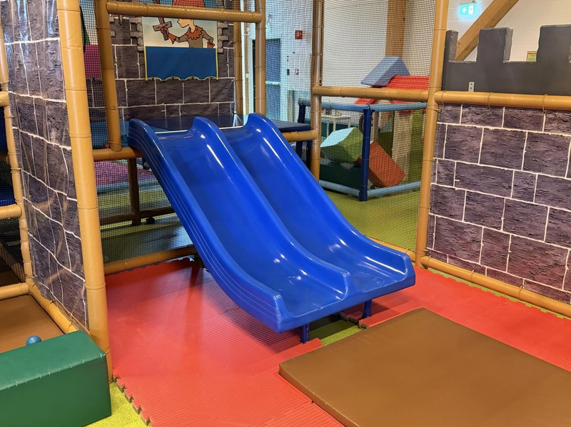 Large indoor playground, PlayCo, length approx. 37 metres