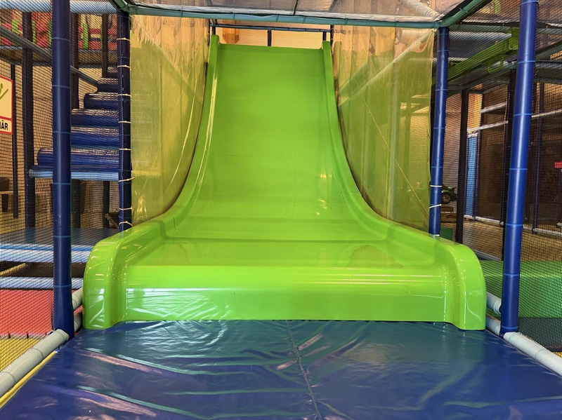 Large indoor playground, PlayCo, length approx. 37 metres
