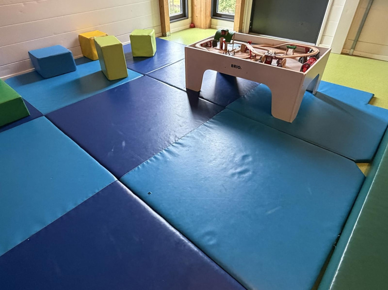 Large indoor playground, PlayCo, length approx. 37 metres