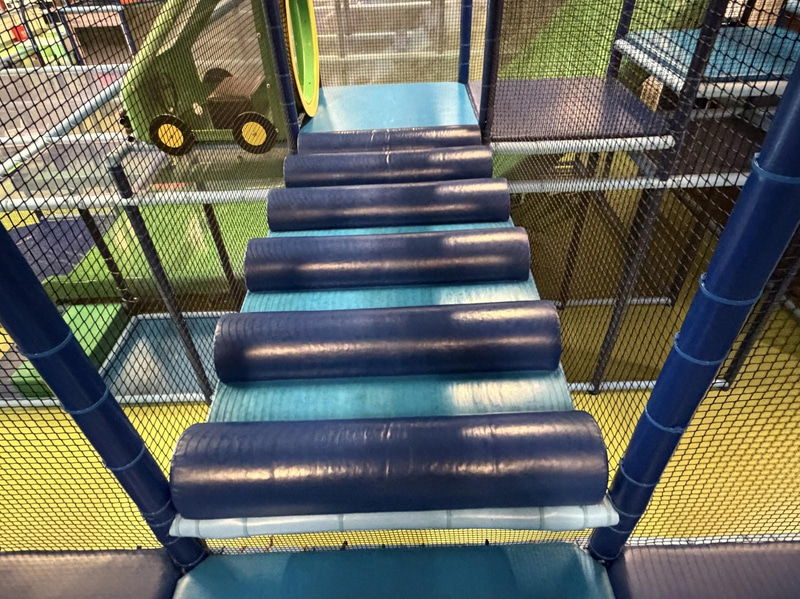 Large indoor playground, PlayCo, length approx. 37 metres