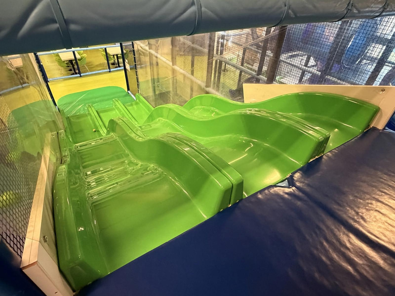 Large indoor playground, PlayCo, length approx. 37 metres