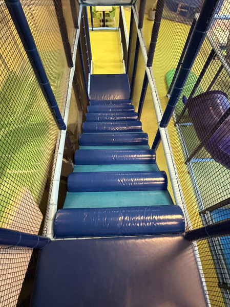 Large indoor playground, PlayCo, length approx. 37 metres