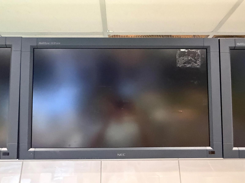3 menu screens, NEC MultiSync LCD3210